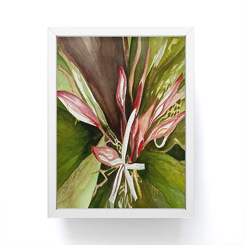 Rosie Brown Lovely Lillies Framed Mini Art Print