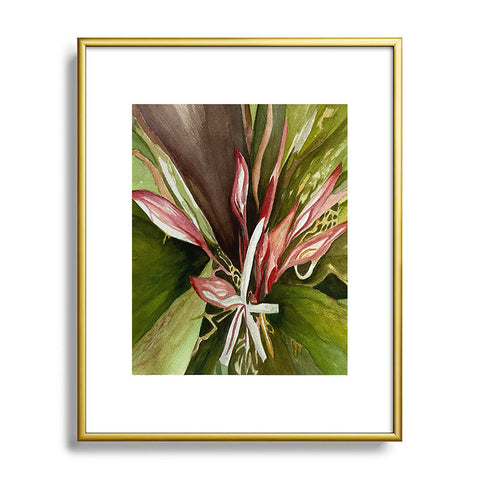 Rosie Brown Lovely Lillies Metal Framed Art Print Havenly