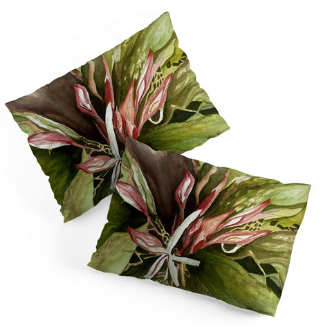 Rosie Brown Lovely Lillies Pillow Shams