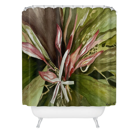 Rosie Brown Lovely Lillies Shower Curtain Havenly