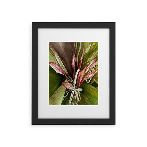 Rosie Brown Lovely Lillies Framed Art Print