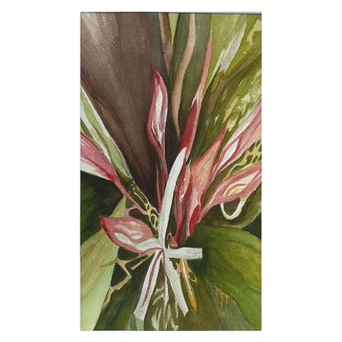 Rosie Brown Lovely Lillies Tablecloth