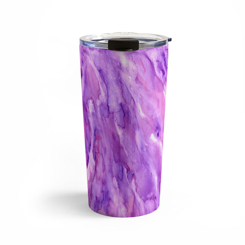 Rosie Brown Magenta Marble Travel Mug