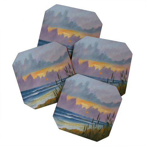 Rosie Brown Morning Has Broken Coaster Set