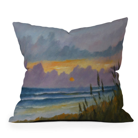Rosie Brown Morning Has Broken Outdoor Throw Pillow