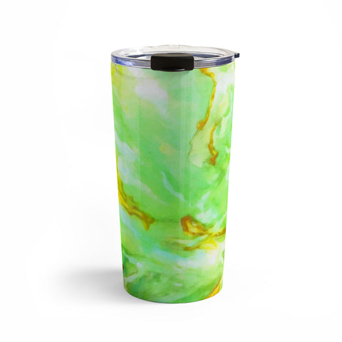 Rosie Brown Neon Sea Coral Travel Mug