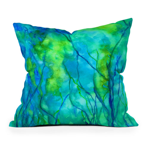 Rosie Brown Ocean Wonder Outdoor Throw Pillow