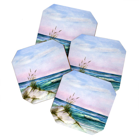 Rosie Brown Okaloosa Beach Coaster Set