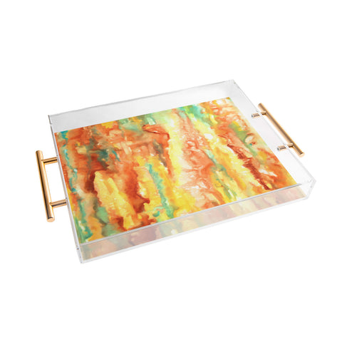 Rosie Brown Patina Acrylic Tray