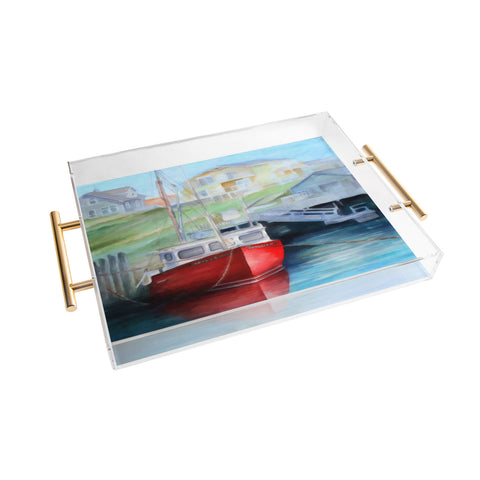 Rosie Brown Peggys Cove Acrylic Tray