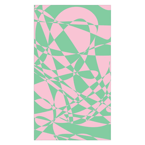 Rosie Brown Pink Doodle Tablecloth