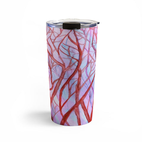 Rosie Brown Red Coral Travel Mug