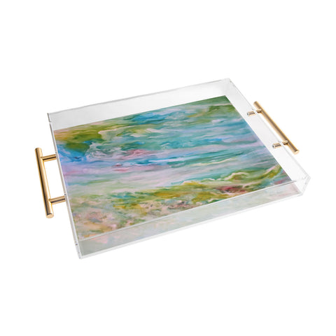 Rosie Brown Reflections In Watercolor Acrylic Tray