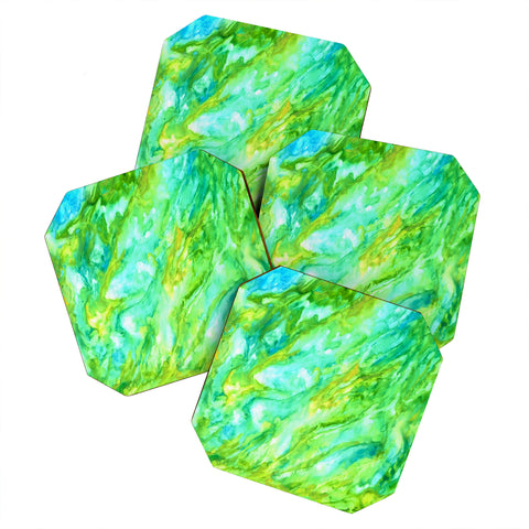 Rosie Brown River Flow Coaster Set