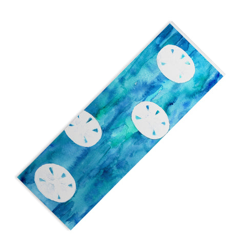 Rosie Brown Sanddollars Yoga Mat