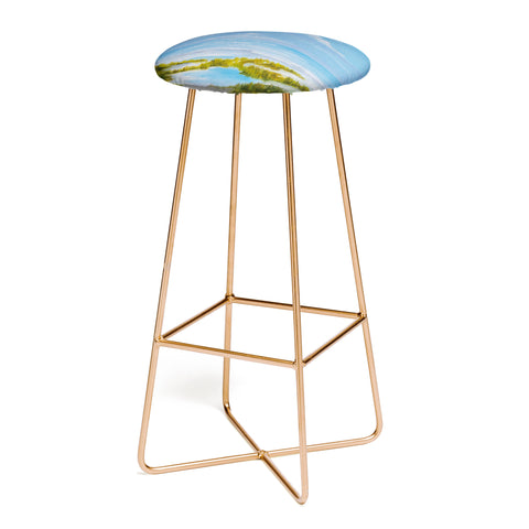 Rosie Brown Sanibel Island Inspired Bar Stool