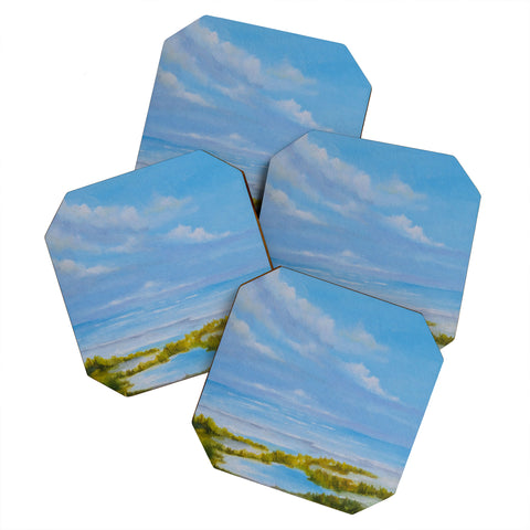 Rosie Brown Sanibel Island Inspired Coaster Set