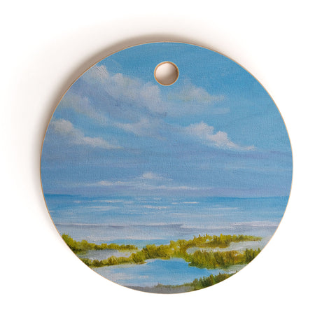 Rosie Brown Sanibel Island Inspired Cutting Board Round