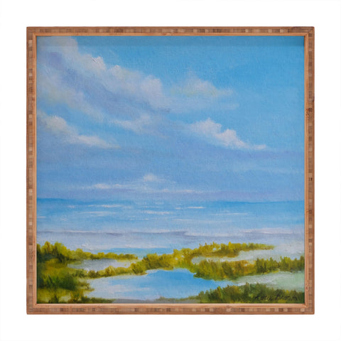 Rosie Brown Sanibel Island Inspired Square Tray