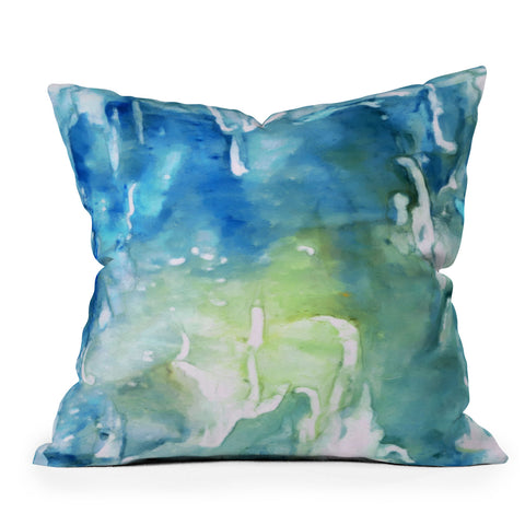 Rosie Brown Sea World Outdoor Throw Pillow