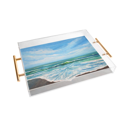 Rosie Brown Seashore Foam Acrylic Tray