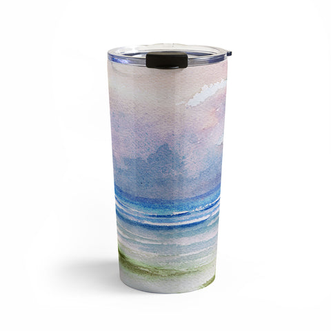 Rosie Brown Seashore Sunset Travel Mug