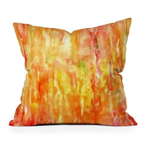 Rosie Brown Shower of Color Outdoor Throw Pillow