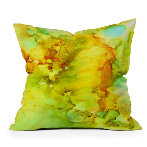 Rosie Brown Sky Peeking Outdoor Throw Pillow