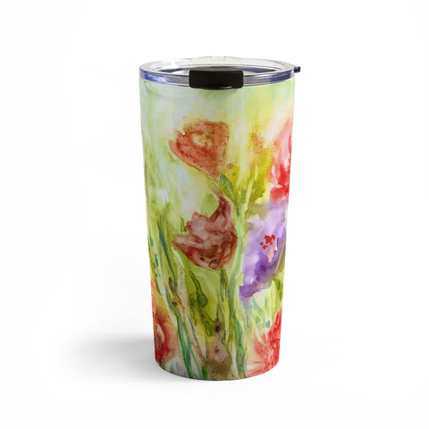Rosie Brown Summer Flowers Travel Mug