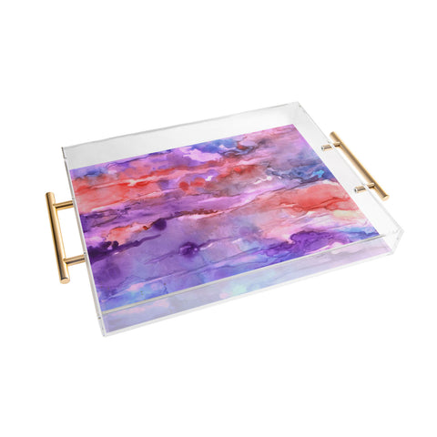Rosie Brown Summer Sunset Acrylic Tray