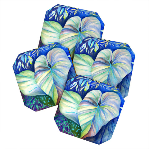 Rosie Brown Summertime Blues Coaster Set