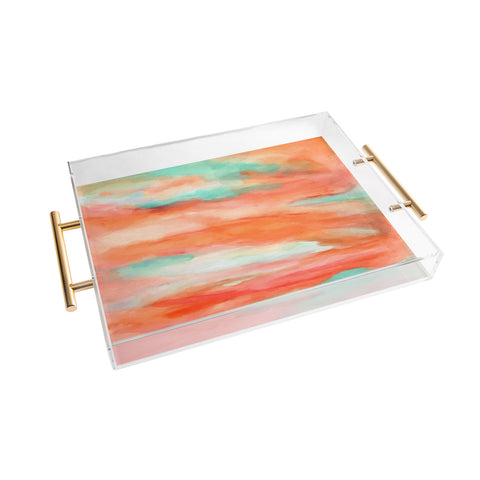 Rosie Brown Sunset Sky Acrylic Tray