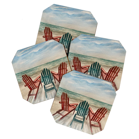 Rosie Brown The View Coaster Set