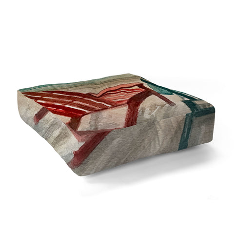 Rosie Brown The View Floor Pillow Square