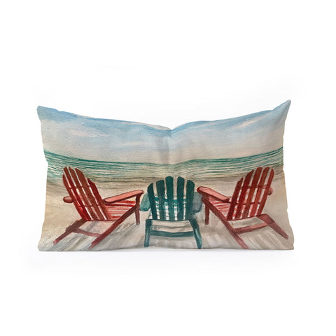 Rosie Brown The View Oblong Throw Pillow