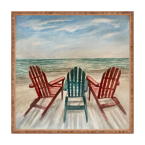 Rosie Brown The View Square Tray