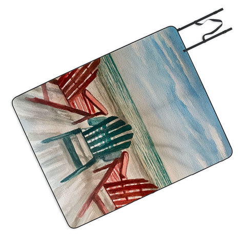 Rosie Brown The View Picnic Blanket