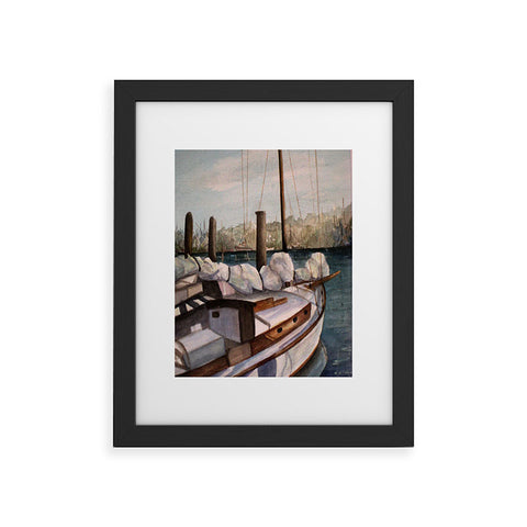 Rosie Brown Timmys Ship Framed Art Print