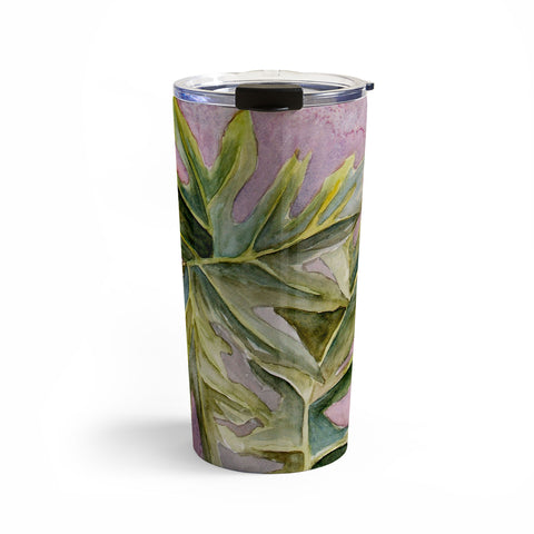 Rosie Brown Tropical Foliage Travel Mug