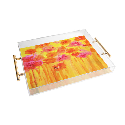 Rosie Brown Waiting For Spring Acrylic Tray