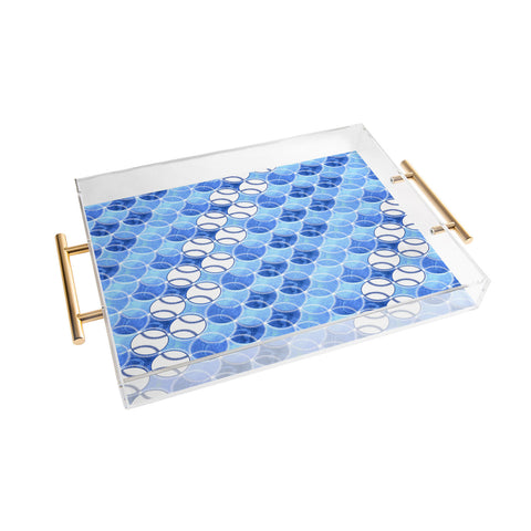 Ruby Door Baseballs Acrylic Tray