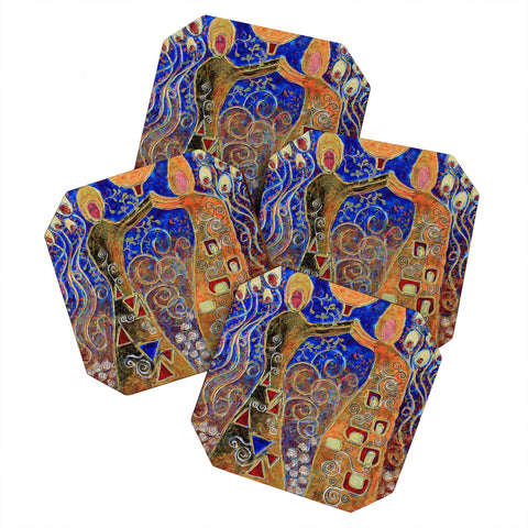 Ruby Door Pearl Divers Coaster Set