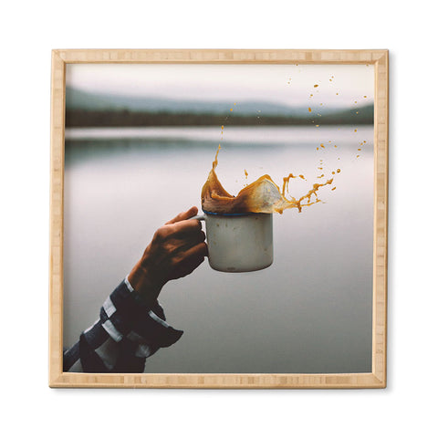 Rustic Bones Coffee Cheers Framed Wall Art