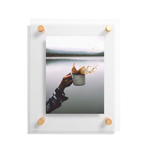 Rustic Bones Coffee Cheers Floating Acrylic Print