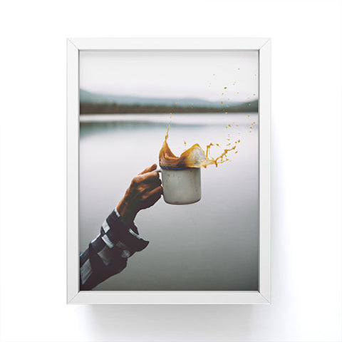 Rustic Bones Coffee Cheers Framed Mini Art Print