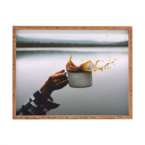 Rustic Bones Coffee Cheers Rectangular Tray