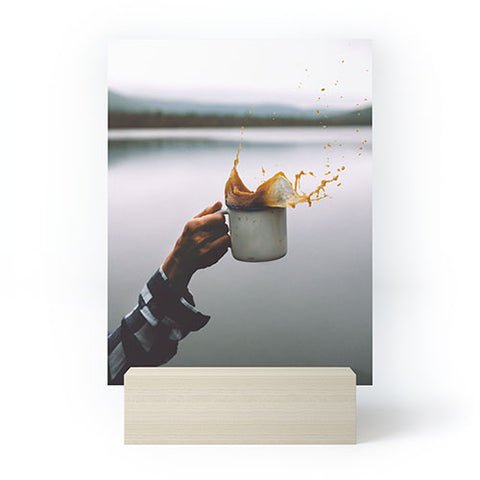 Rustic Bones Coffee Cheers Mini Art Print