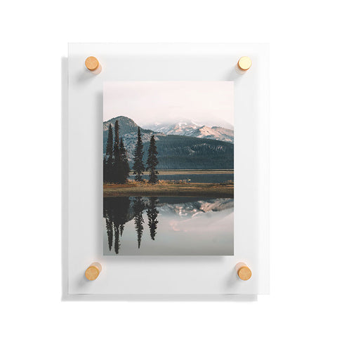 Rustic Bones Sparks Lake Floating Acrylic Print