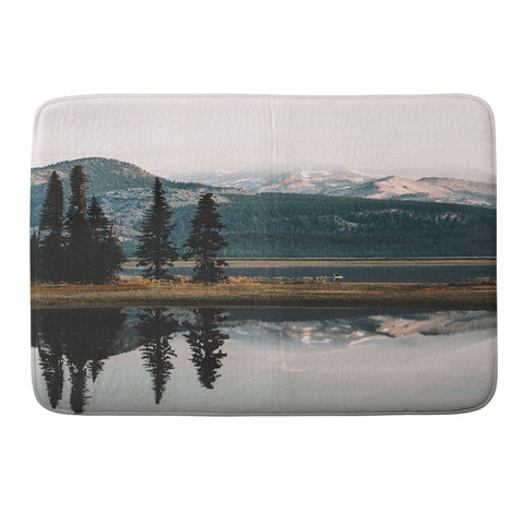 Rustic Bones Sparks Lake Memory Foam Bath Mat
