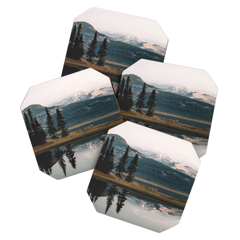 Rustic Bones Sparks Lake Coaster Set